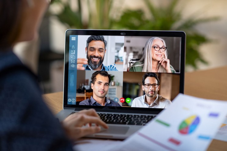 6 out of 10 companies are working remotely