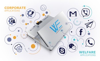 Rediscover THURAYA WE Affordable access to corporate & welfare apps