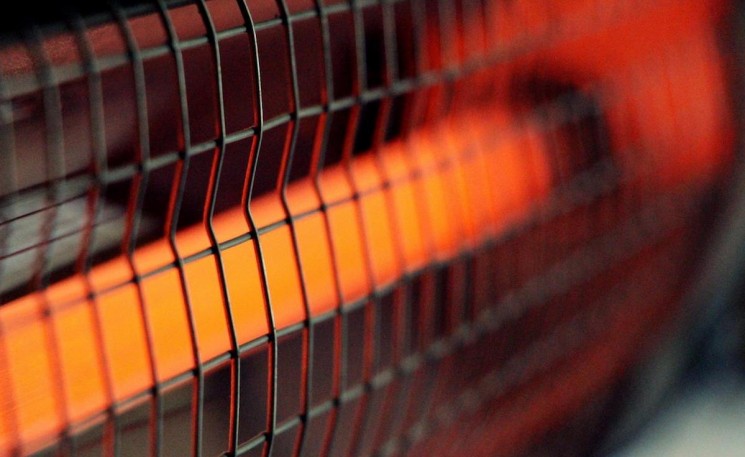 Natural gas and coal use decreased while the demand for electric heaters increased