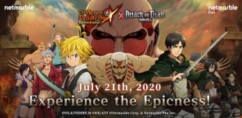 Attack on Titan Crosses Over With Seven Deadly Sins in Grand Cross
