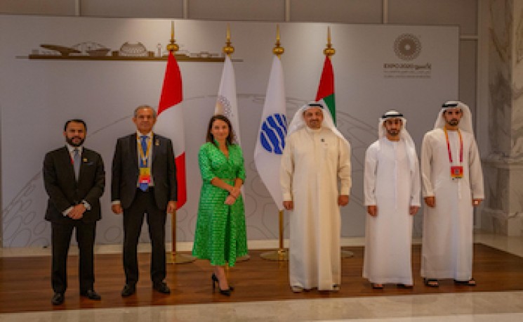 Peru Dazzles in Red and White for National Day at Expo Dubai
