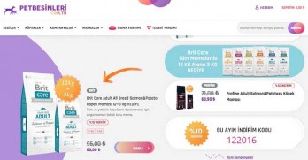Target, 100 tons of food for animals! petbesinleri.com.tr supports animals.