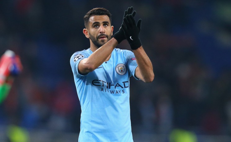 Riyad Mahrez shared a post about Turkish aesthetic center on his social media account
