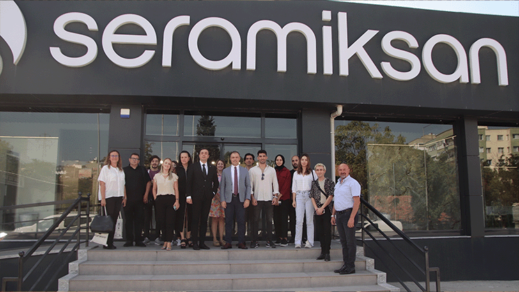 Seramiksan opened its factories and showrooms to architects